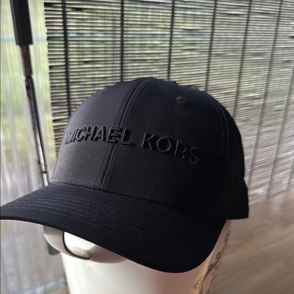 Michael Kors Charcoal Black Baseball Cap